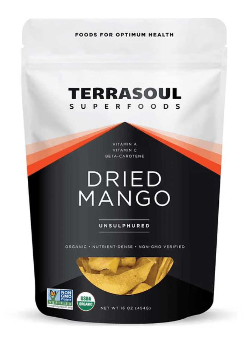 Organic Dried Mango Slices