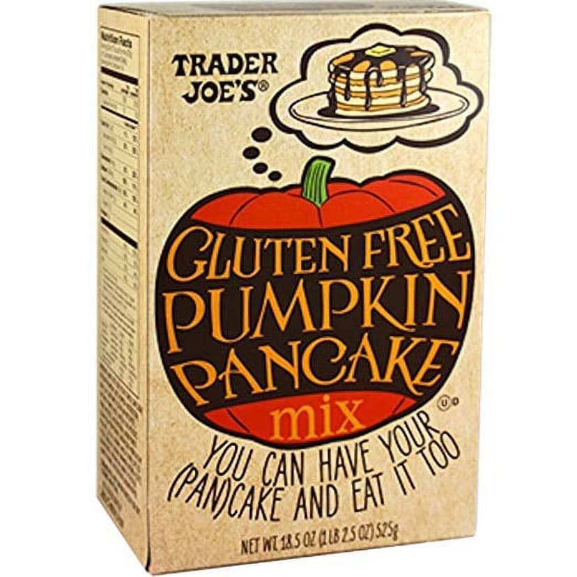 Trader Joes Gluten Free Pumpkin Pancake Mix - 525g 18.5oz.