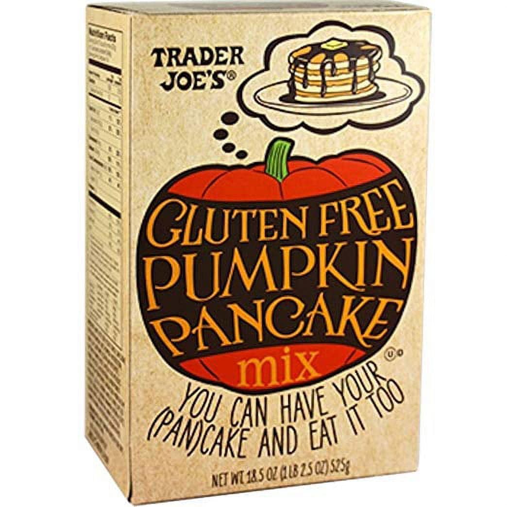 Trader Joes Gluten Free Pumpkin Pancake Mix - 525g 18.5oz.